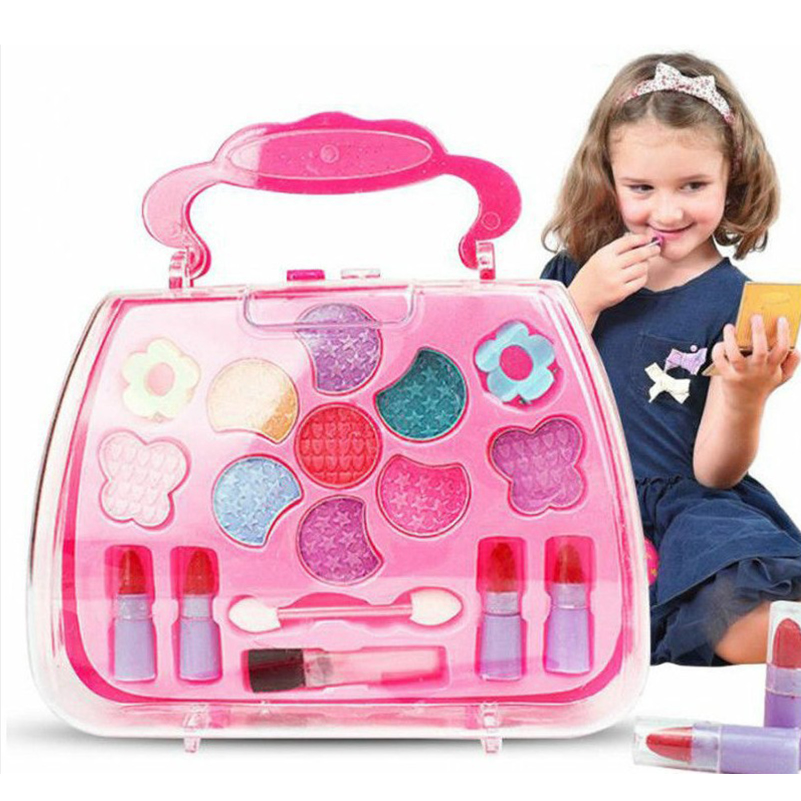Beauty Makeup For Kids - Make-upspeelgoed voor meisjes Cosmetische set voor