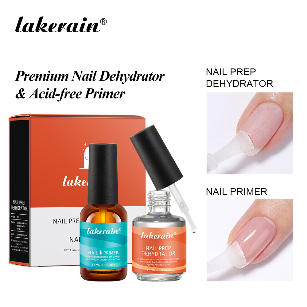 Nail Dehydrator Primer - Nagelprimer Set Snel Droogende Prep Dehydrator