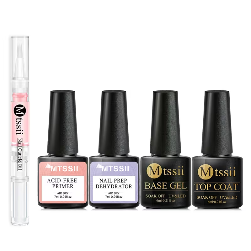 Nail Dehydrator Primer - 5-delige nagelgelset complete kit primer dehydrator