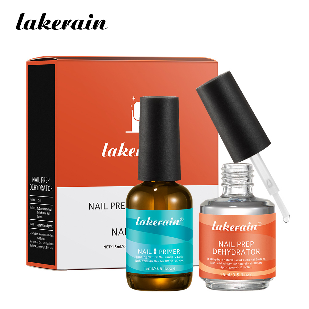 Nail Dehydrator Primer - 2 Stuks 15Ml Nail Prep Dehydrator