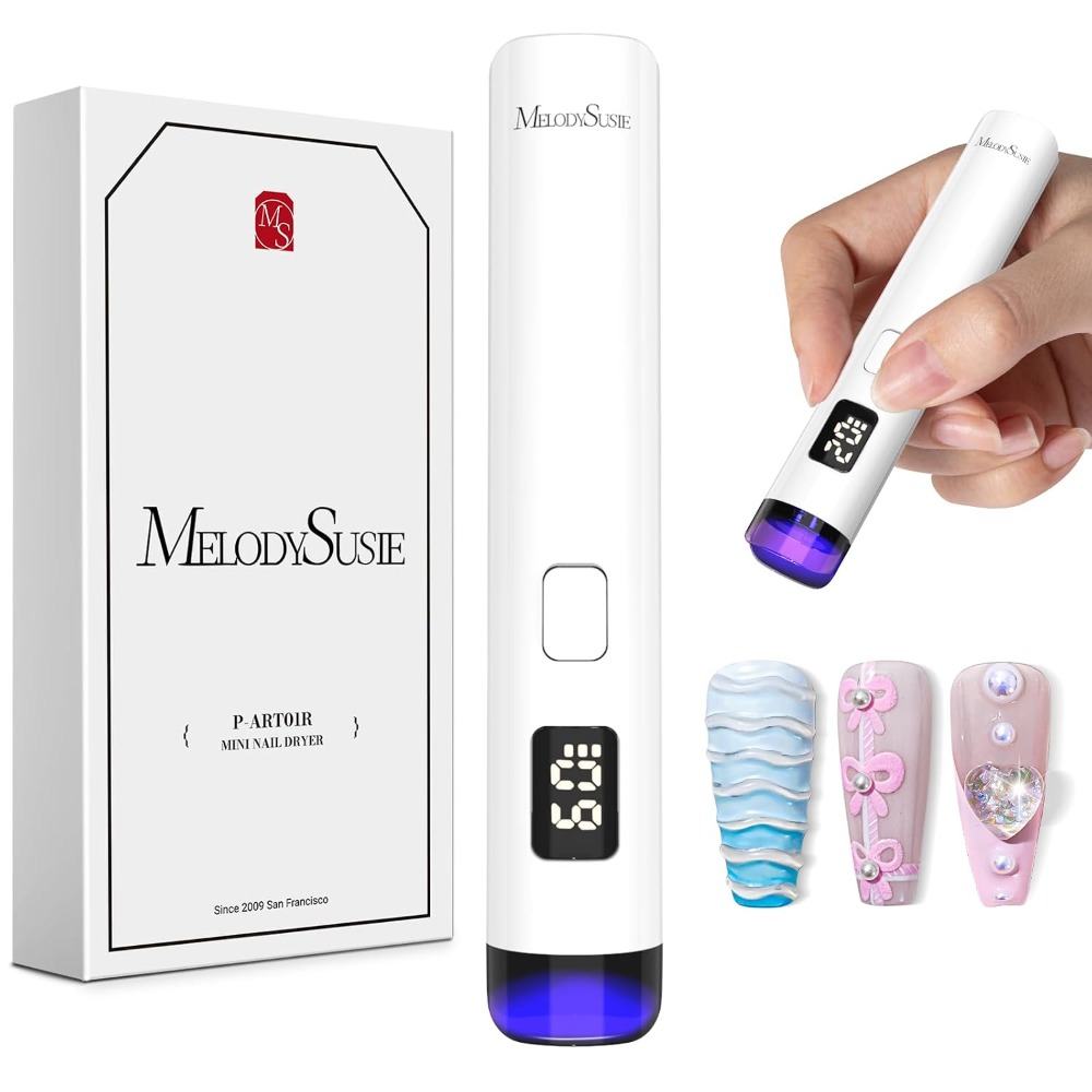Uv Nail Lamp - Oplaadbare mini UV LED nagellamp, draadloos
