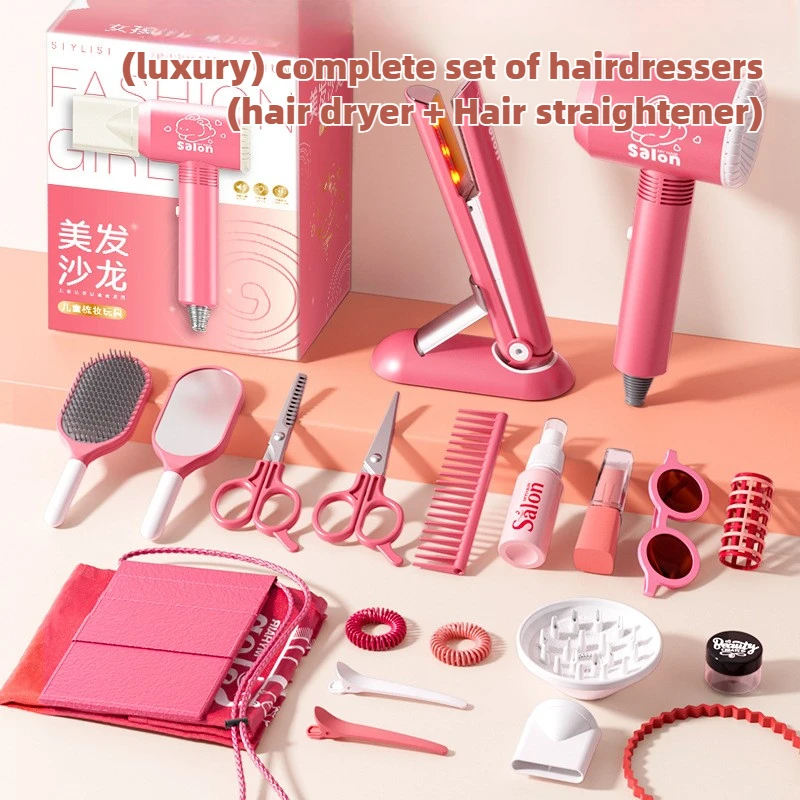 Beauty Makeup For Kids - Meisjes Schoonheidssalon Set Kinderen Haar Schoonheid