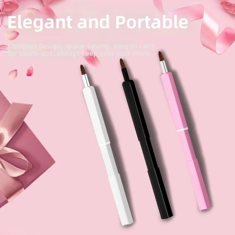 Beauty Makeup Pic - Schoonheidsproducten Aluminium Buis Intrekbare Lippenborstel Telescopische