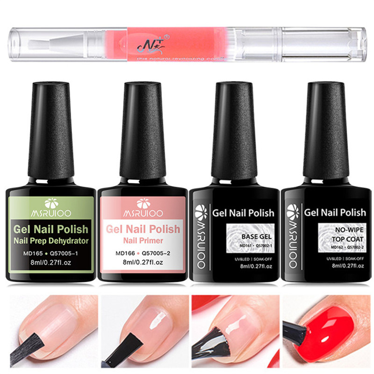 Nail Dehydrator Primer - Acryl Geen-zuur Primer Nail Prep Dehydrator