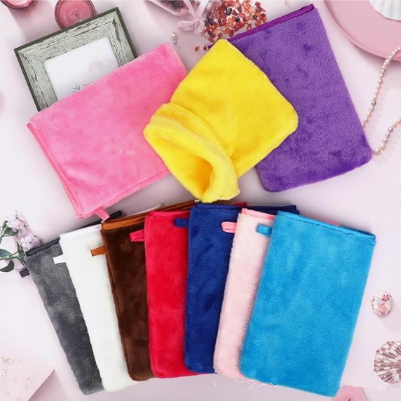 Beauty Makeup Remover - 1 stuks kleurrijke make-up verwijderaar reinigingshandschoenen