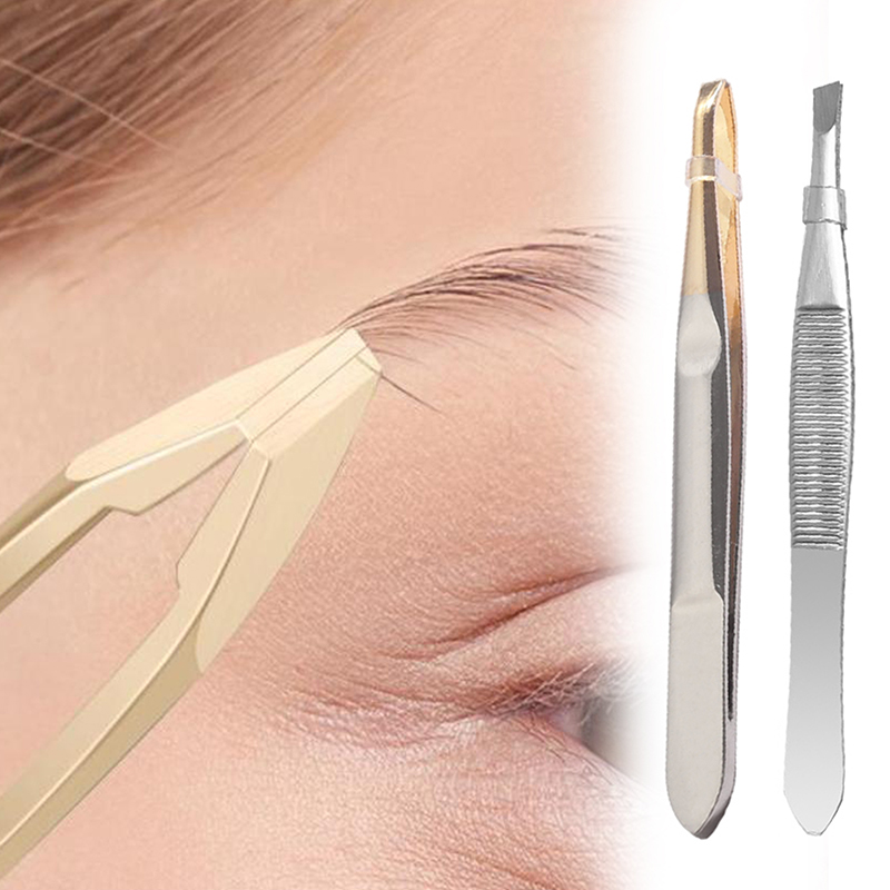 Beauty Makeup Remover - Wenkbrauwpincet Haarschoonheid Fijne haren Trekker Roestvrij