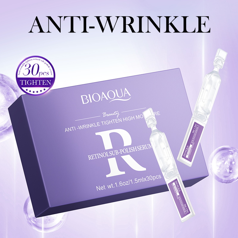 30pcs BIOAQUA Retinol Vitamine - The Ordinary Serum Hyaluronic Acid recensie en prijs