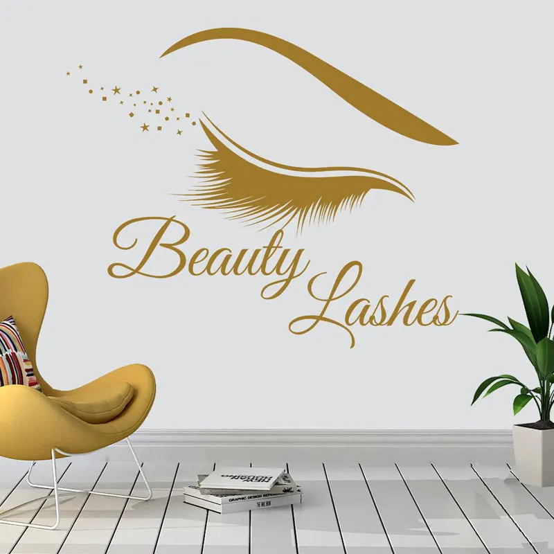 Moderne wimpers wimpers muurst - Beauty Makeup Wallpaper recensie en prijs