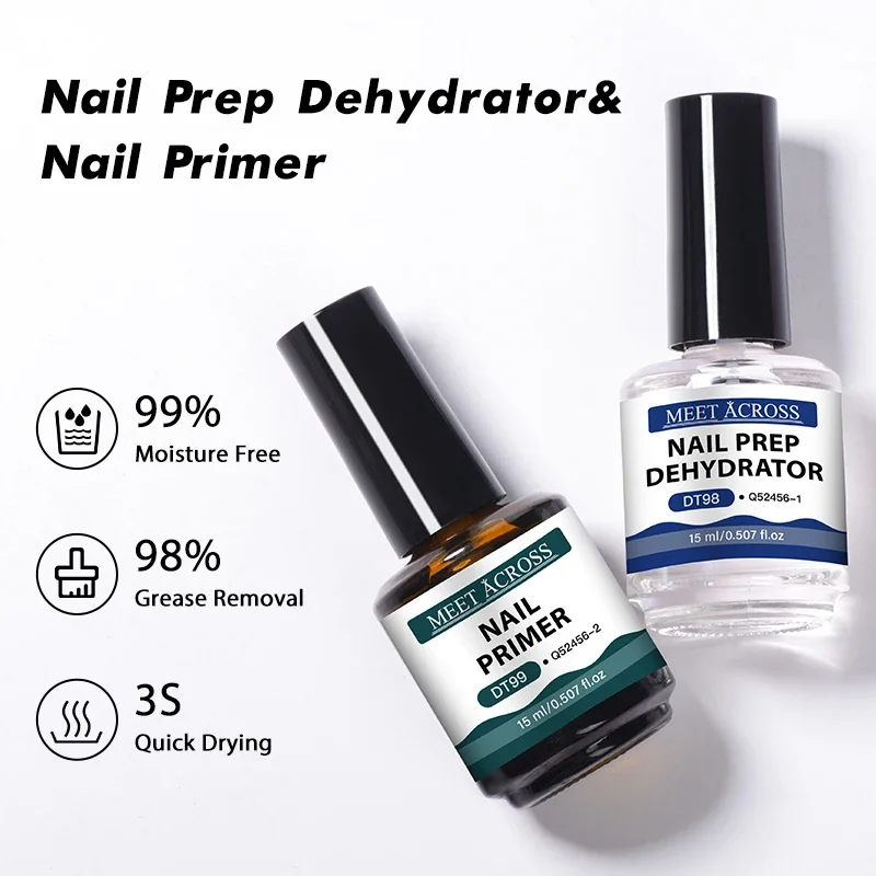 2 Stuks 15 Ml Nail Primer & Na - Nail Dehydrator Primer recensie en prijs