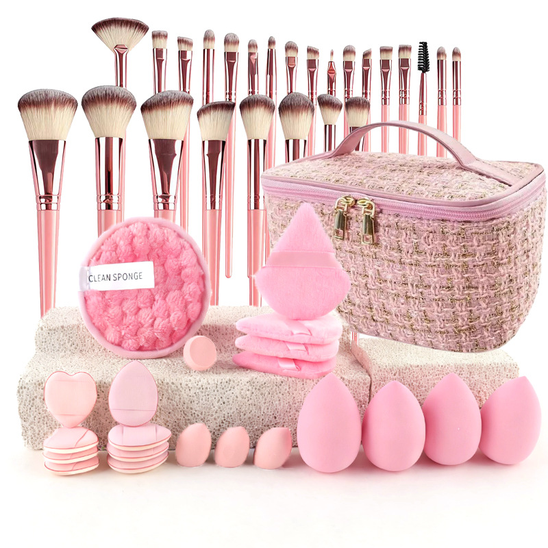 Make-up kwastenset, chique geu - Beauty With Makeup recensie en prijs