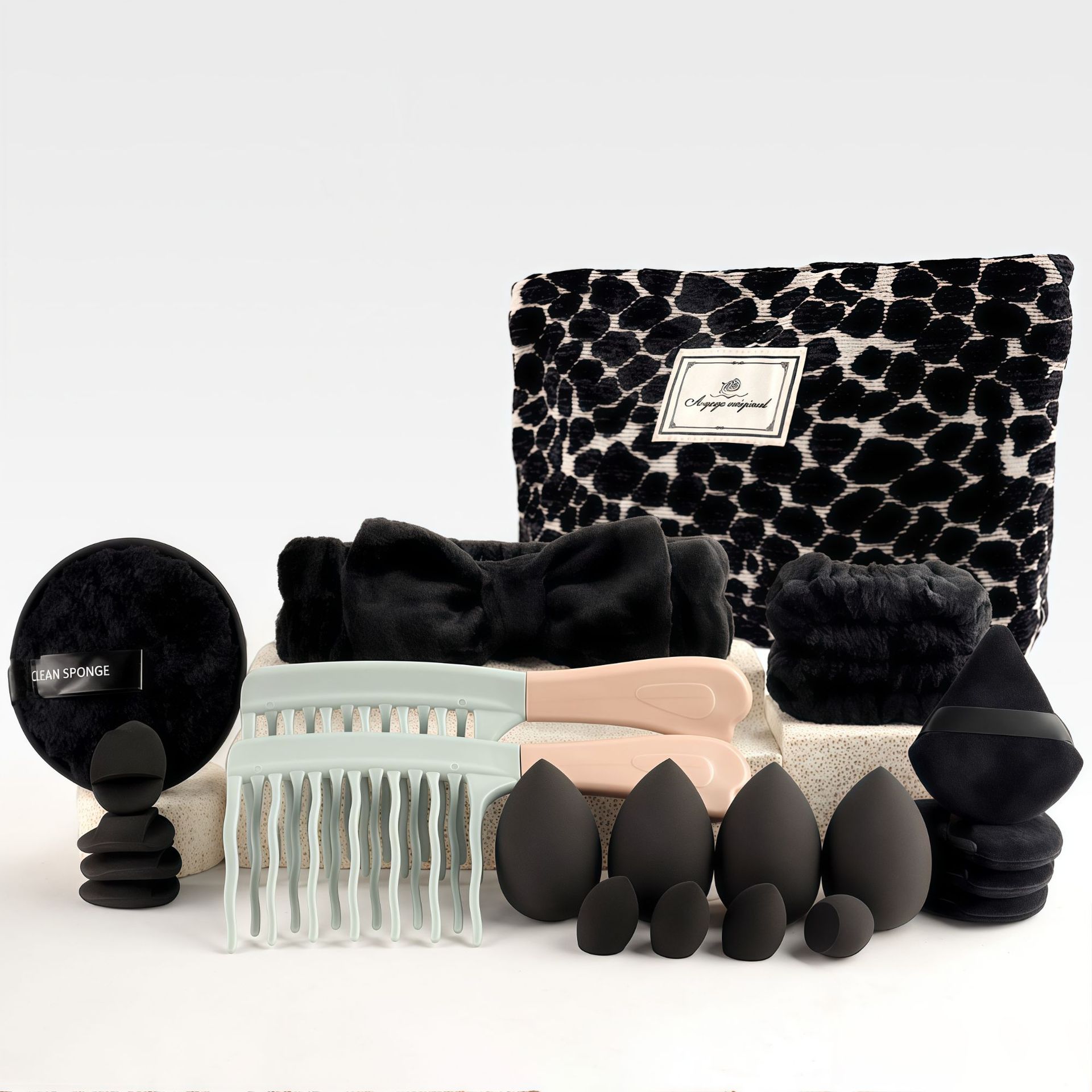 Make-up kwastenset, chique geu - Beauty With Makeup recensie en prijs