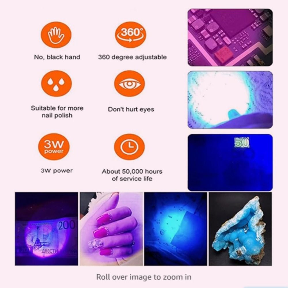 Draagbare 5W/3W UV Led Nagella - Uv Nail Lamp recensie en prijs
