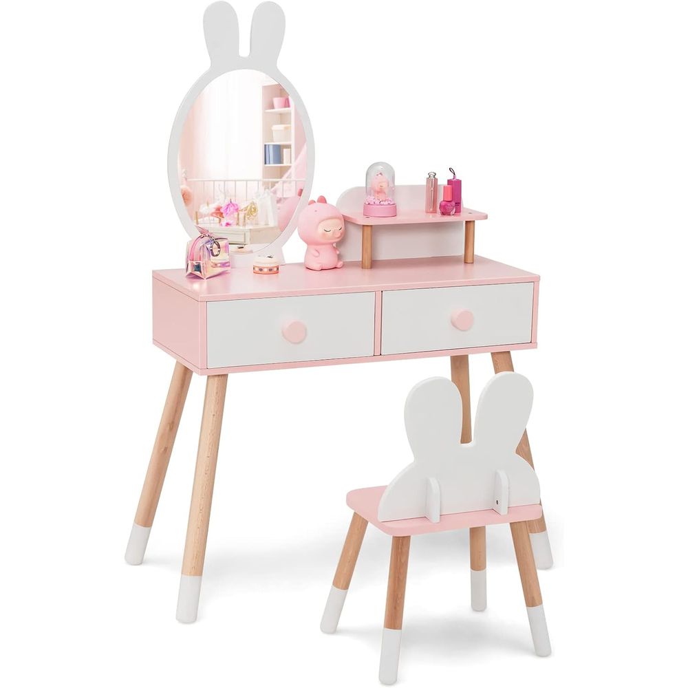 EY Kids Vanity, houten make-up - Beauty Makeup For Kids recensie en prijs
