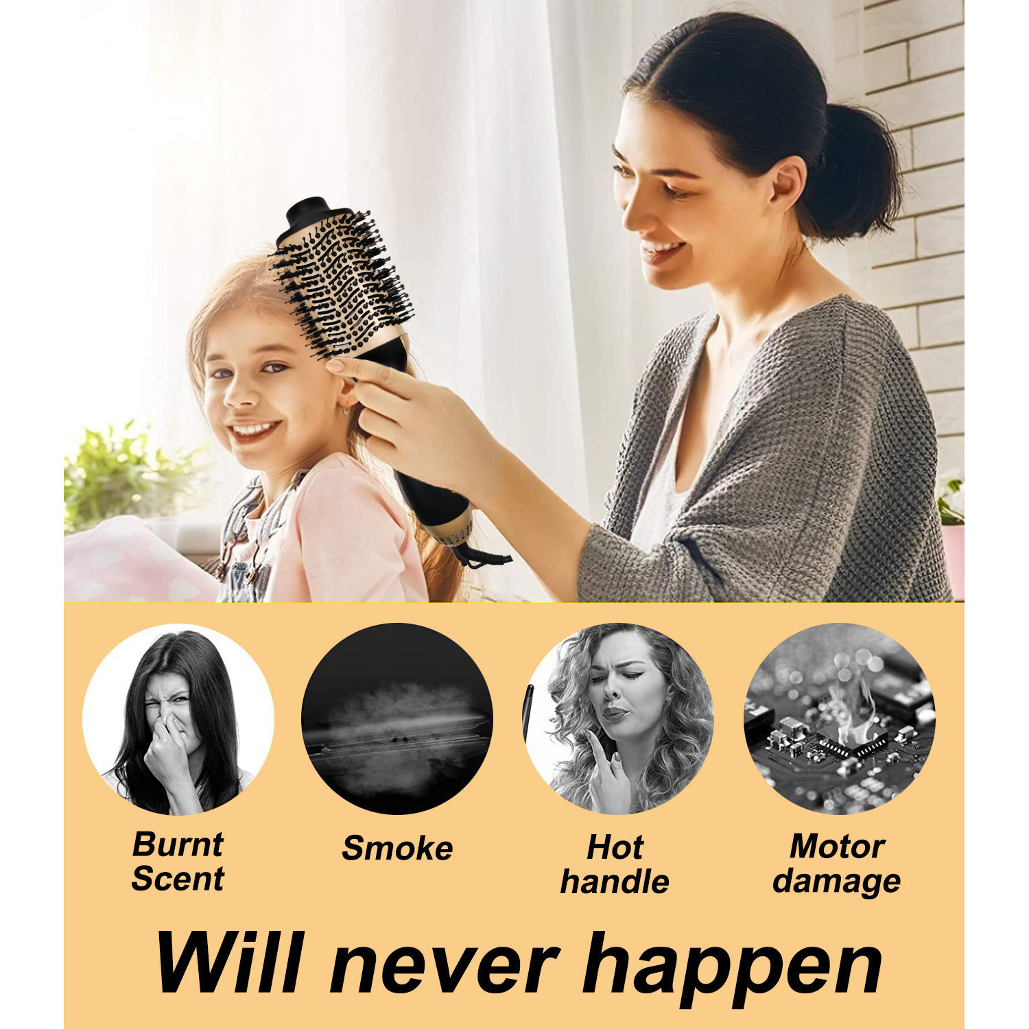 Heteluchtborstel, haardrogerbo - Hair Straightener recensie en prijs
