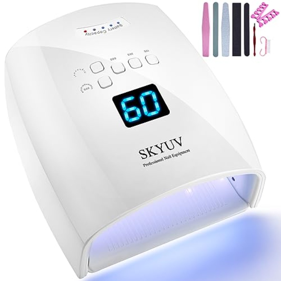 Oplaadbare, sneller drogende U - Uv Nail Lamp recensie en prijs