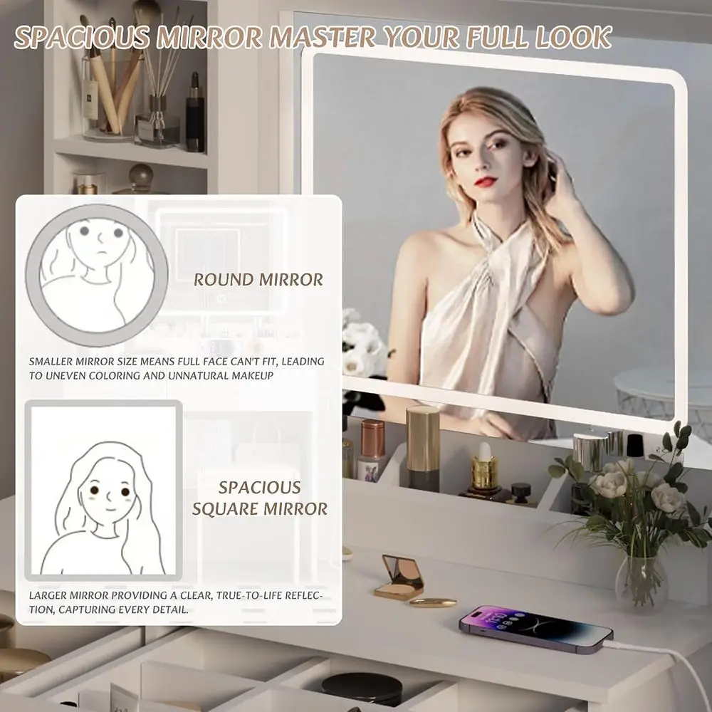Dring tafelset, grote opbergru - Beauty Makeup Outlet recensie en prijs