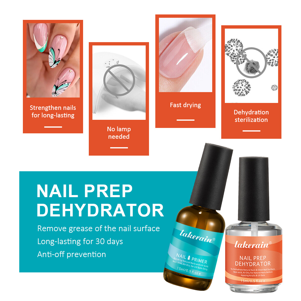 2 Stuks 15Ml Nail Prep Dehydra - Nail Dehydrator Primer recensie en prijs