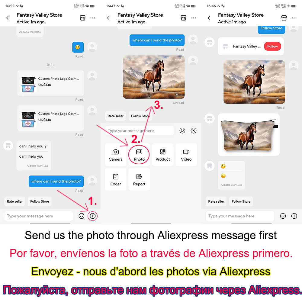 Custom Foto Logo Cosmetische C - Beauty Makeup Images recensie en prijs
