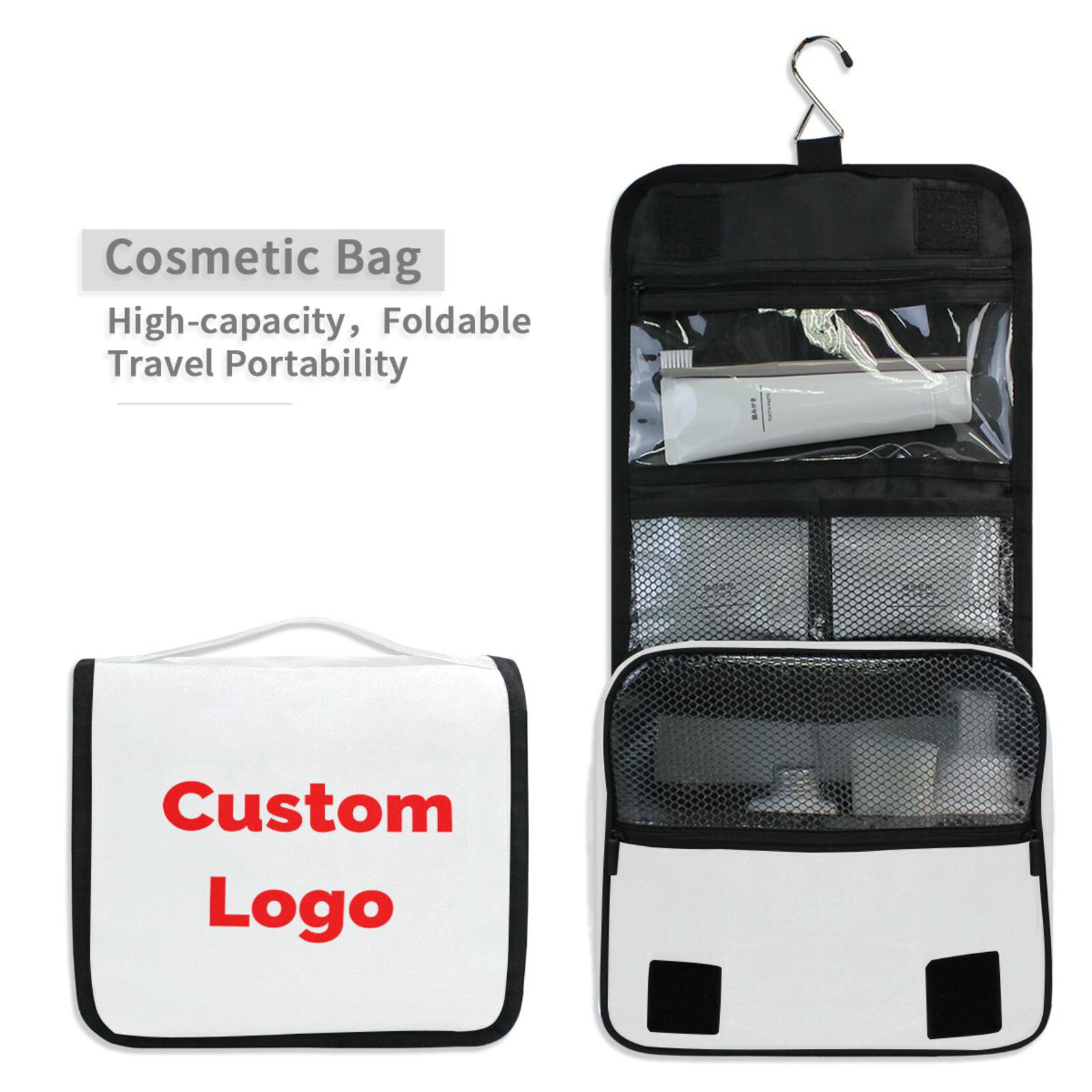 Cosmetische tas met haak HaloV - Beauty Makeup Images recensie en prijs