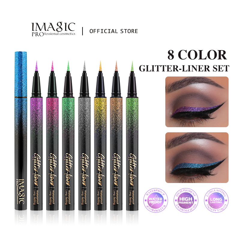Imagic 8 Kleur Glitter Eyeline - Beauty Makeup Images recensie en prijs