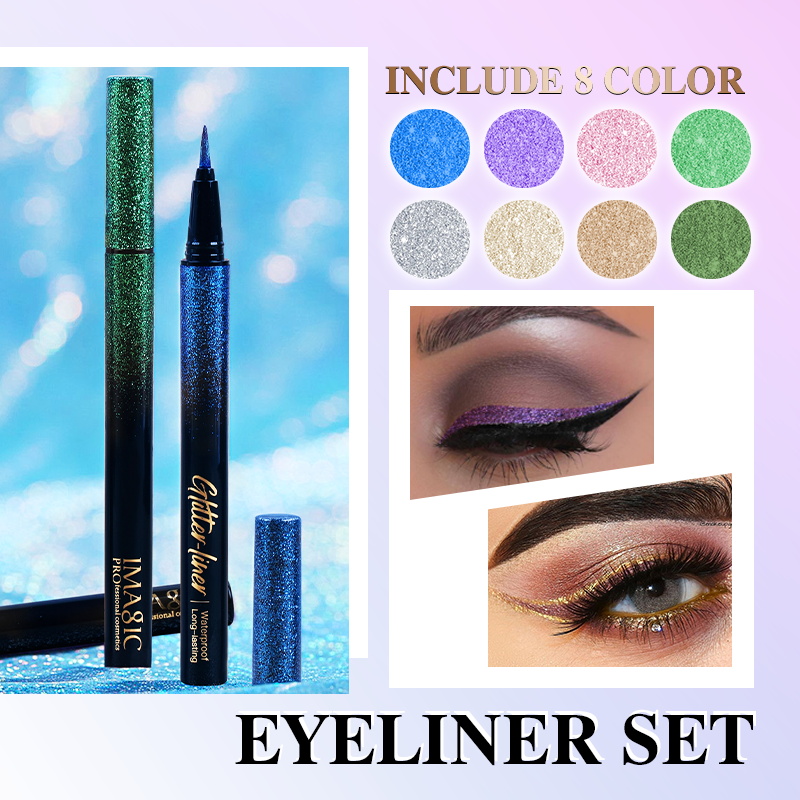 Imagic 8 Kleur Glitter Eyeline - Beauty Makeup Images recensie en prijs