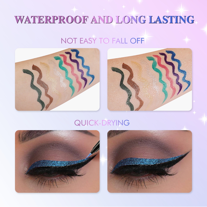 Imagic 8 Kleur Glitter Eyeline - Beauty Makeup Images recensie en prijs
