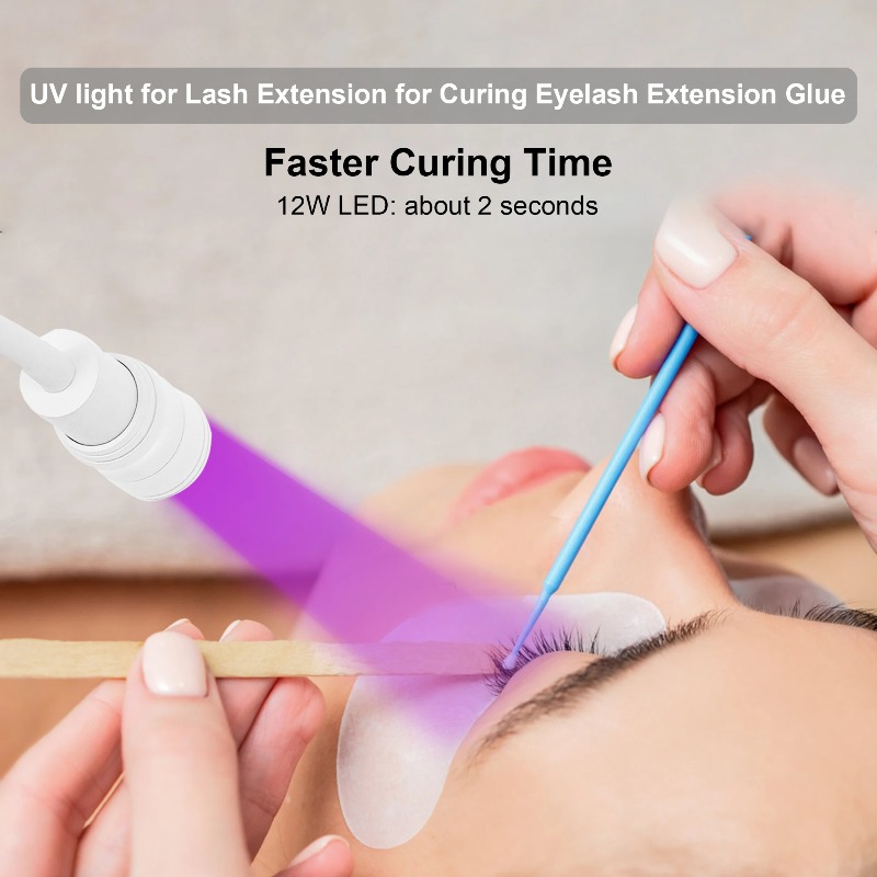 UV-wimperlamp voor het aanbren - Uv Nail Lamp recensie en prijs