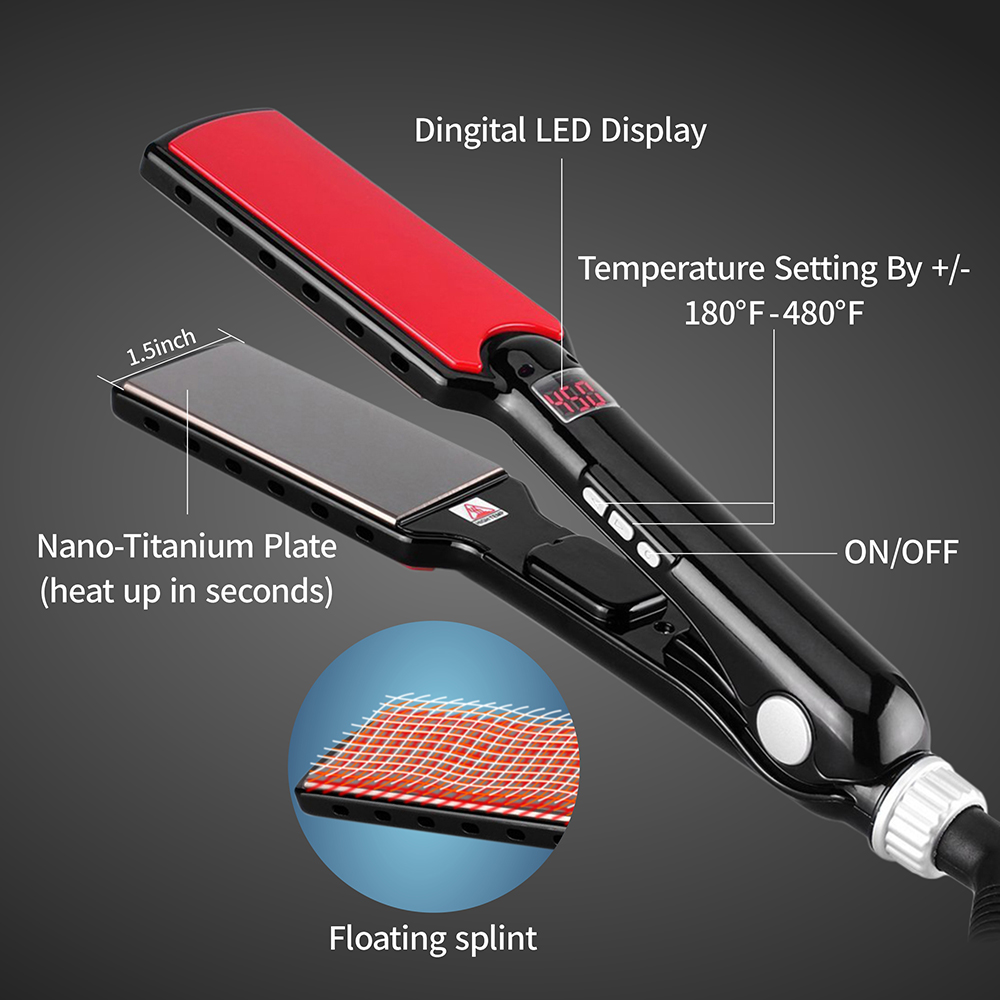 Stijltang Titanium 480F Profes - Hair Straightener recensie en prijs