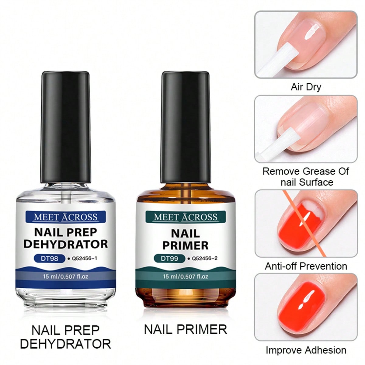 2 stuks 15ml Nagelprimer & Nag - Nail Dehydrator Primer recensie en prijs