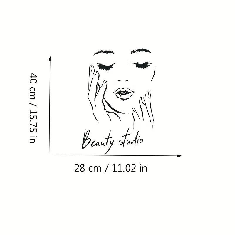 Wanddecoratie met een vrouweli - Beauty Makeup Wallpaper recensie en prijs